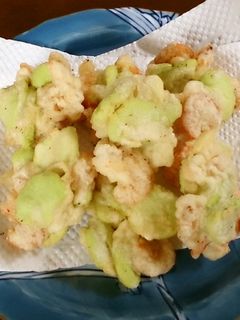 簡単!そら豆とエビのかき揚げ-レシピのメイン写真