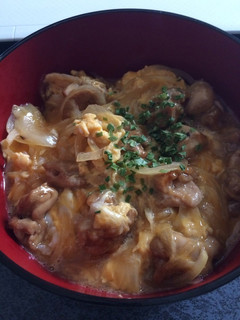 焼鳥、めんつゆで簡単!親子丼☆-レシピのメイン写真