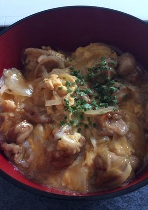 焼鳥、めんつゆで簡単！親子丼☆-レシピのメイン写真