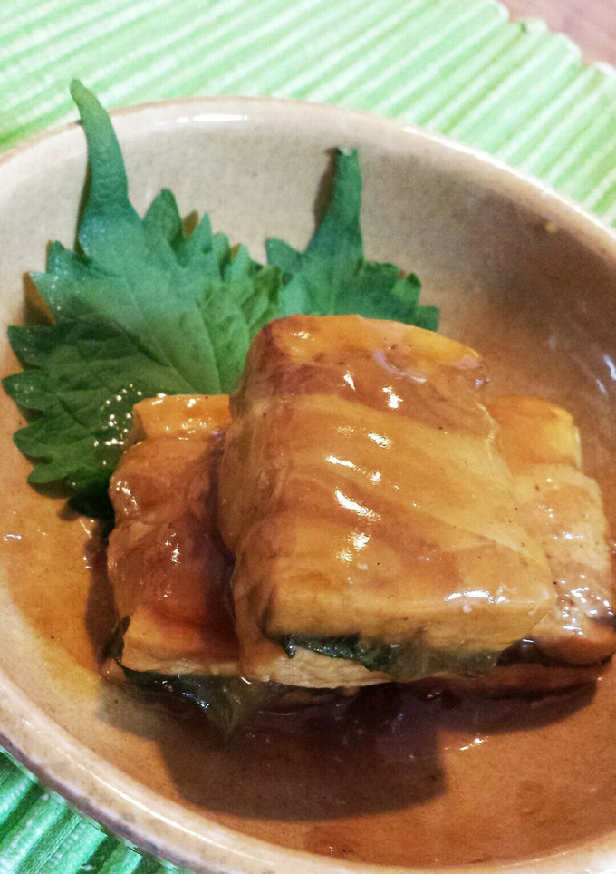 厚揚げ肉巻き-レシピのメイン写真
