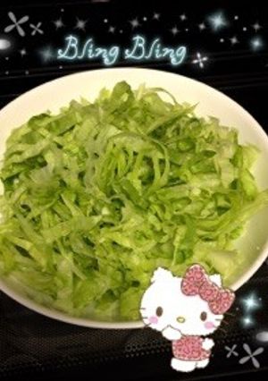 レタスを食べやすく〜(o˘◡˘o)♡-レシピのメイン写真