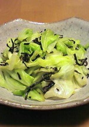 ☼☆簡単漬物♪キャベツの塩昆布和え-レシピのメイン写真