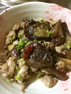 豚肉と茄子のピリ辛炒め-レシピのメイン写真