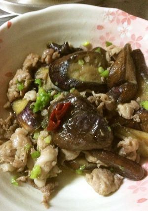 豚肉と茄子のピリ辛炒め-レシピのメイン写真