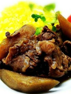 トロトロホロホロ!!牛スジの煮込み♪-レシピのメイン写真