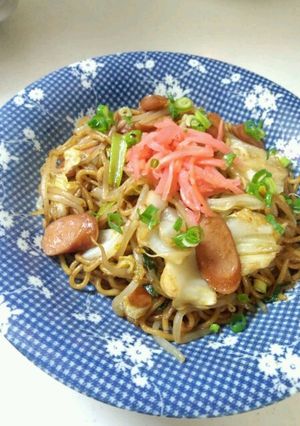 おいしい☆ココナッツオイルで焼きそば-レシピのメイン写真