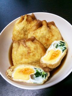 超簡単*卵の巾着煮-レシピのメイン写真