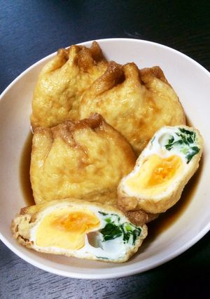 超簡単＊卵の巾着煮-レシピのメイン写真