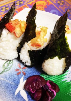 給料日前の天むす-レシピのメイン写真