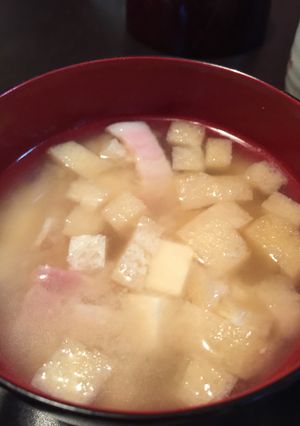 ベーコン味噌汁-レシピのメイン写真