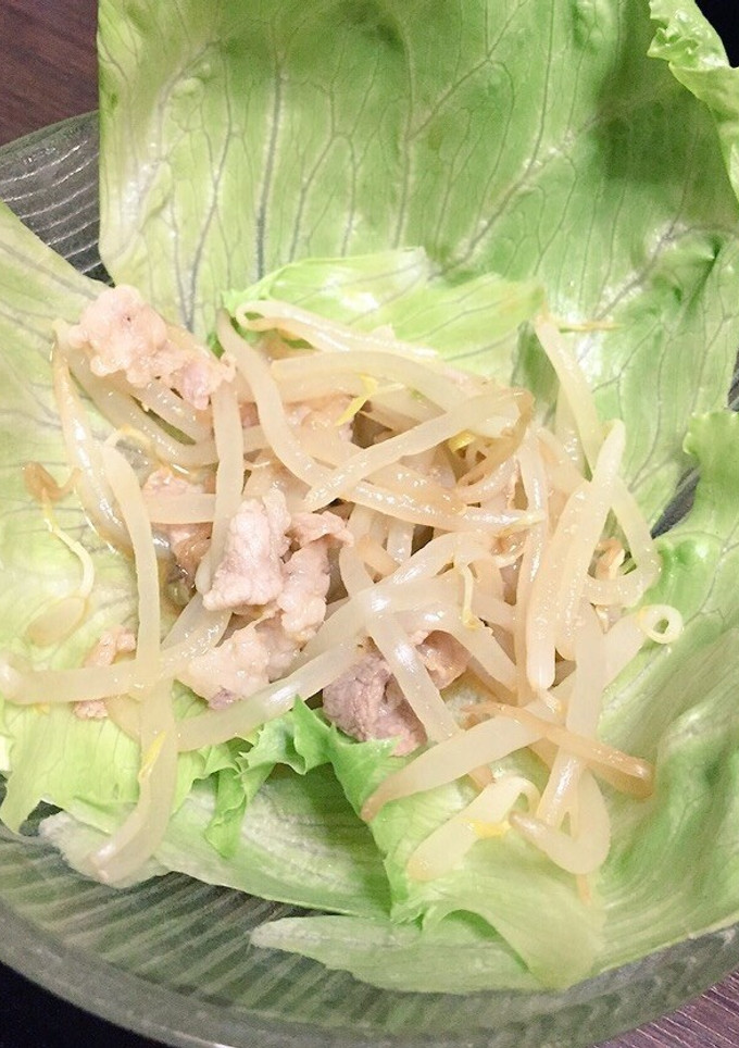もやしと豚肉のからし和え-レシピのメイン写真
