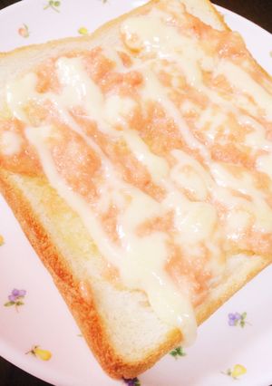 明太マヨトースト♡-レシピのメイン写真