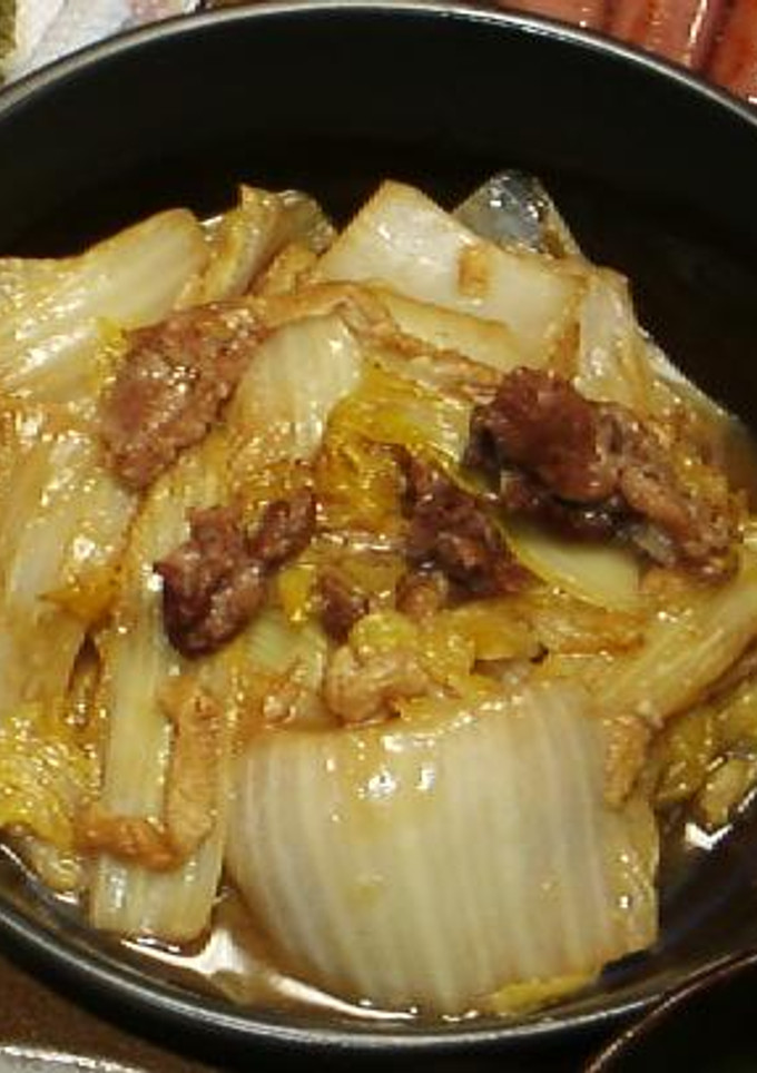 白菜と豚肉の旨煮-レシピのメイン写真