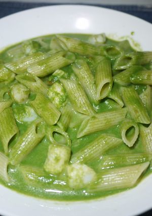 ほうれん草と人参と小柱のパスタ-レシピのメイン写真