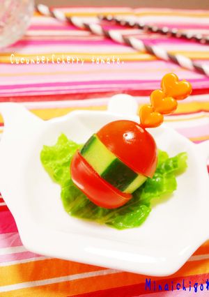 お弁当の隙間埋め♡野菜バーガー-レシピのメイン写真