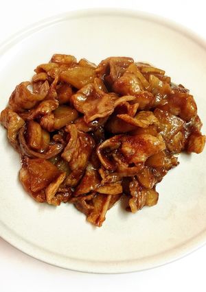 簡単大根豚肉炒め-レシピのメイン写真