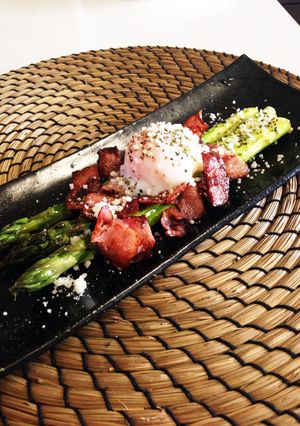 アスパラのビスマルク風-レシピのメイン写真