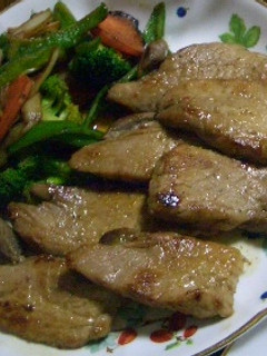 塩豚黒酢マリネ焼き-レシピのメイン写真
