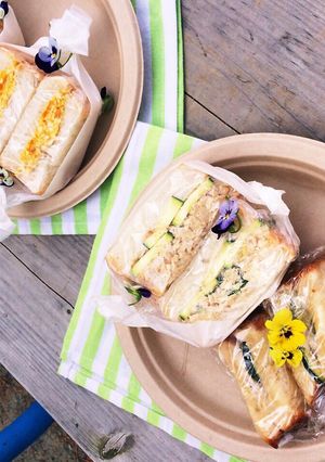 Veganヴィーガンサンドイッチ♡ツナ風-レシピのメイン写真