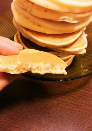 手作りホットケーキ-レシピのメイン写真