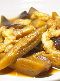 ナスと松山あげの煮物-レシピのメイン写真