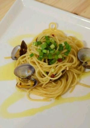 絶品❤オリーブオイルとアサリのパスタ-レシピのメイン写真