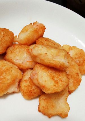 エビのふんわり落とし揚げ♡-レシピのメイン写真