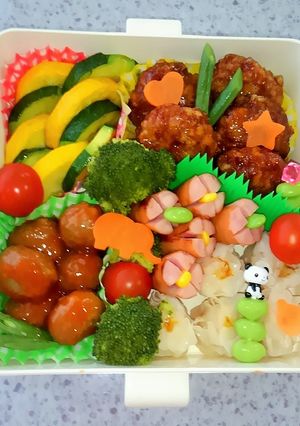 小１ワクワク運動会弁当（おかず）-レシピのメイン写真