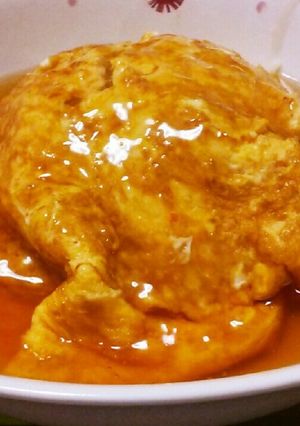 ポン酢で作るあんかけ我が家の天津飯-レシピのメイン写真