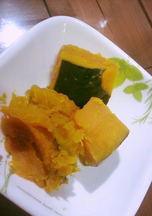 レンジで！時短かぼちゃの煮物-レシピのメイン写真
