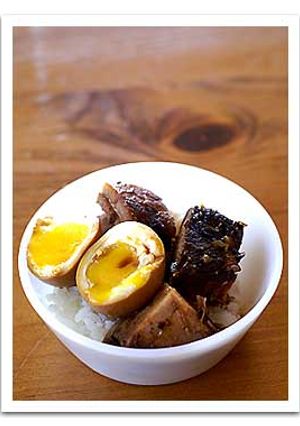 スロークッカーで豚の角煮風☆煮卵も!-レシピのメイン写真