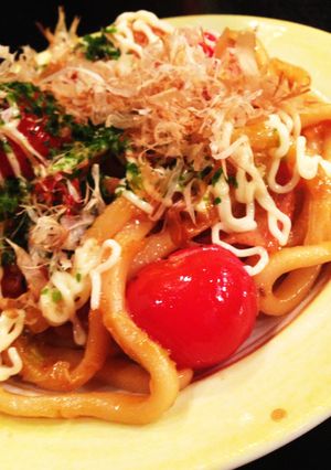 お好み焼き風 焼うどん-レシピのメイン写真