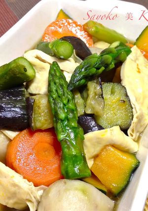 彩り野菜と湯葉のうま煮-レシピのメイン写真