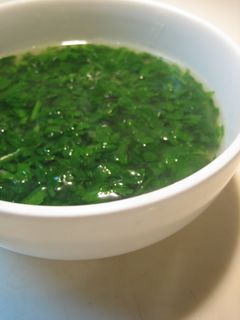 春菊のとろみスープ-レシピのメイン写真