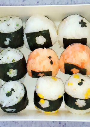 小１ワクワク弁当（おにぎり）-レシピのメイン写真