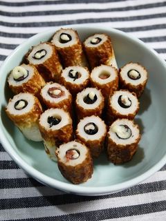 梅チーズ海苔ちくわ-レシピのメイン写真