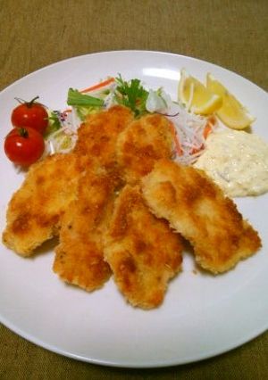 チキンカツ　タルタルソース添え-レシピのメイン写真