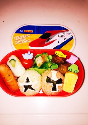 キャラ弁☆ニンニンジャー-レシピのメイン写真