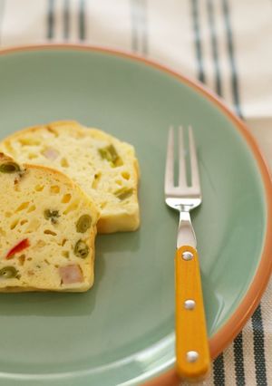 米粉100☆カラフル野菜の豆乳ケークサレ-レシピのメイン写真