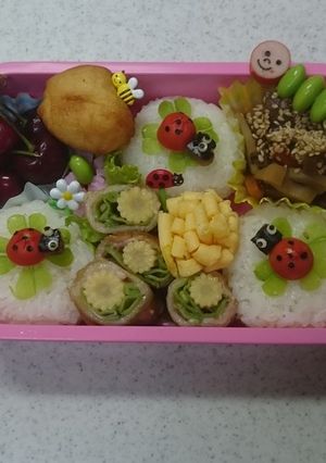 クローバーとてんとう虫-レシピのメイン写真