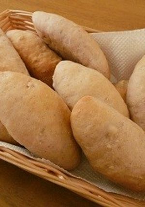 3種のさつまいもパン-レシピのメイン写真
