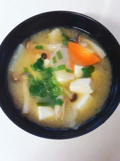 今日の味噌汁 しめじ入り☆-レシピのメイン写真