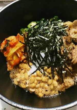 夏バテ防止！ねばねばスタミナ丼-レシピのメイン写真