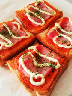 チーズ無くてもピザトースト-レシピのメイン写真