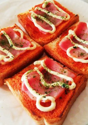 チーズ無くてもピザトースト-レシピのメイン写真