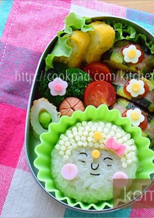 幼稚園 お弁当♡大仏 遠足-レシピのメイン写真