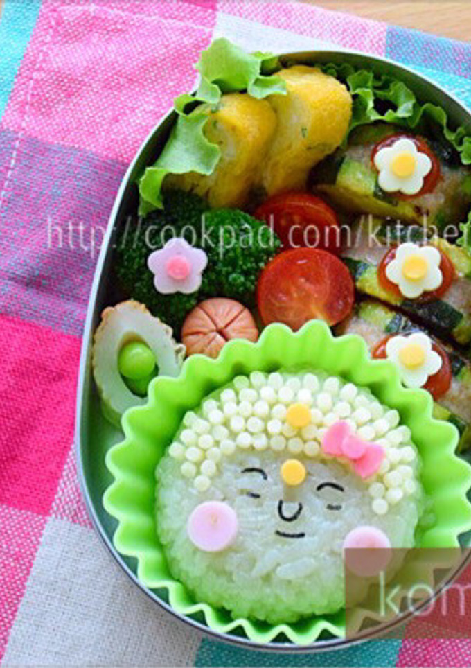 幼稚園 お弁当♡大仏 遠足-レシピのメイン写真