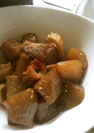 こんにゃくの炒め煮-レシピのメイン写真