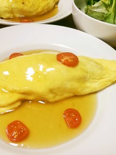 ■コンソメあんのオムライス■-レシピのメイン写真