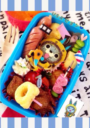 妖怪ウォッチ3♡キャラ弁♡USAピョン♡-レシピのメイン写真